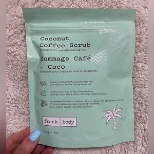 NEW Frank Body Coconut Coffee Body Scrub